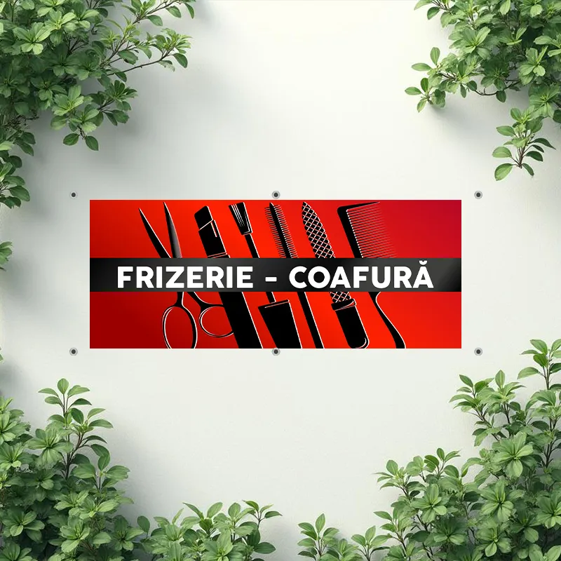 Banner Frizerie - Model 11 - imagine 6