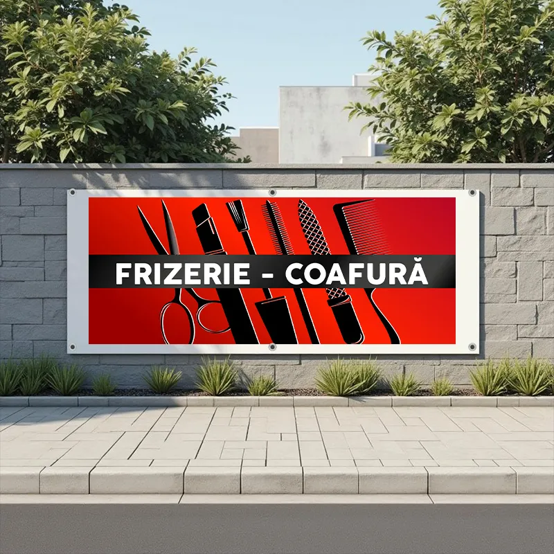 Banner Frizerie - Model 11 - imagine 5