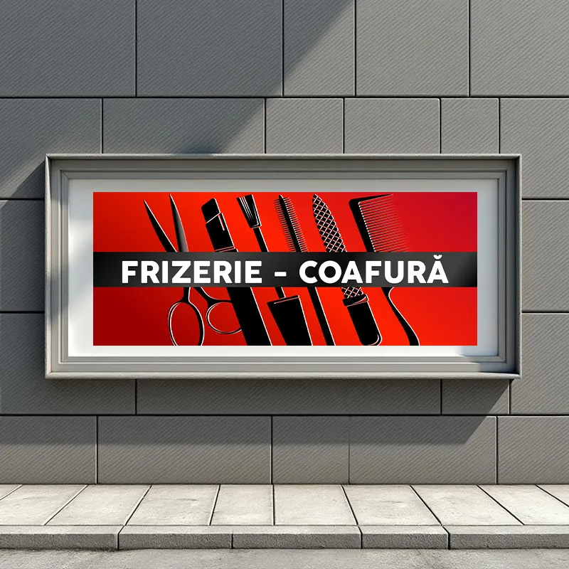 Banner Frizerie - Model 11 - imagine 4