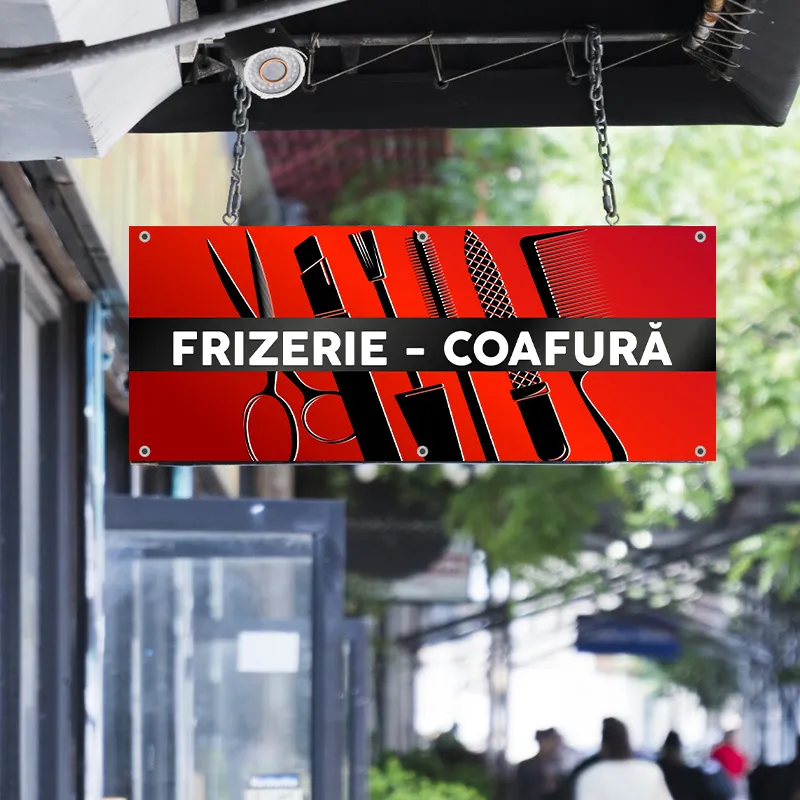 Banner Frizerie - Model 11 - imagine 3