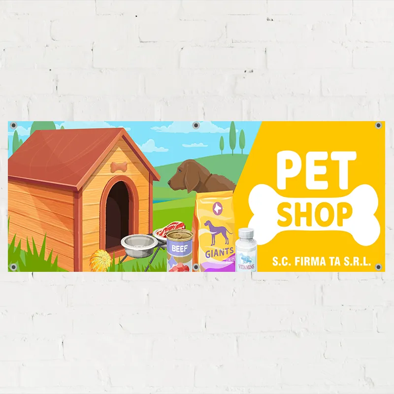 Banner Pet Shop - Model 2
