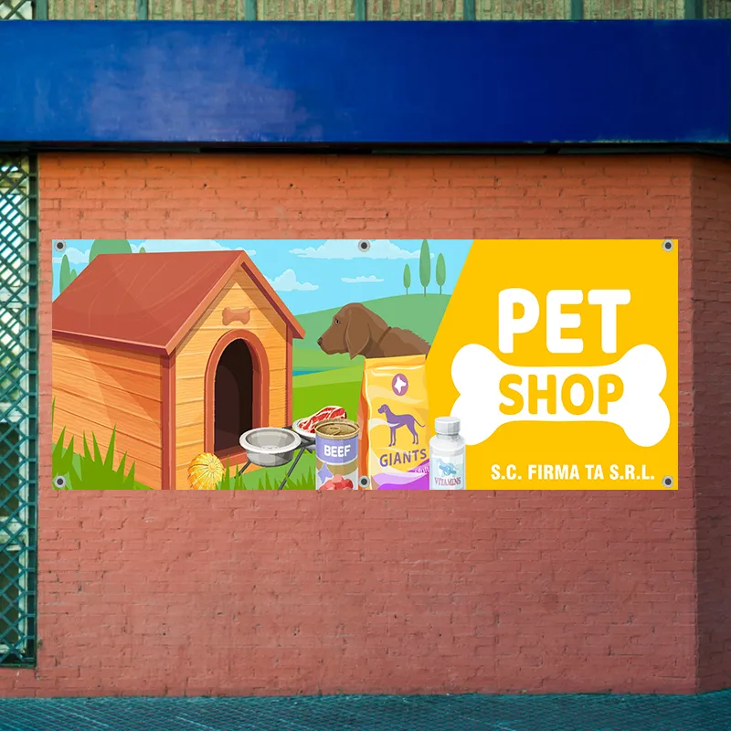 Banner Pet Shop - Model 2 - imagine 2