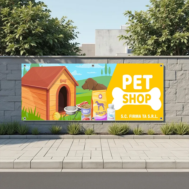 Banner Pet Shop - Model 2 - imagine 5