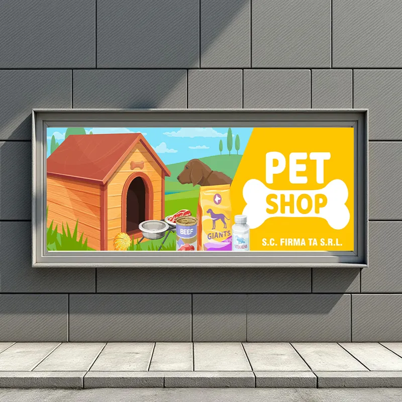 Banner Pet Shop - Model 2 - imagine 4
