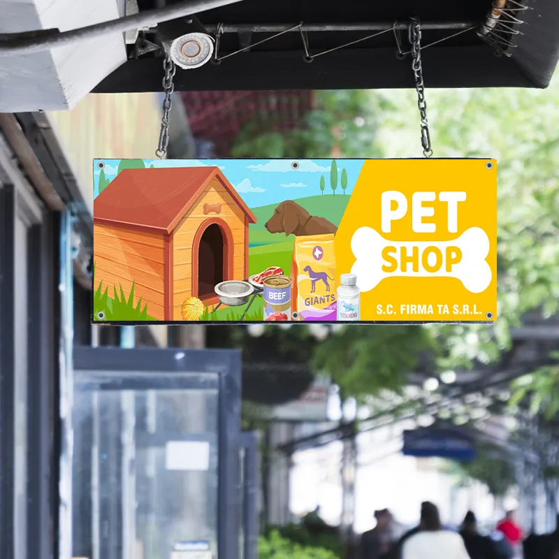 Banner Pet Shop - Model 2 - imagine 3