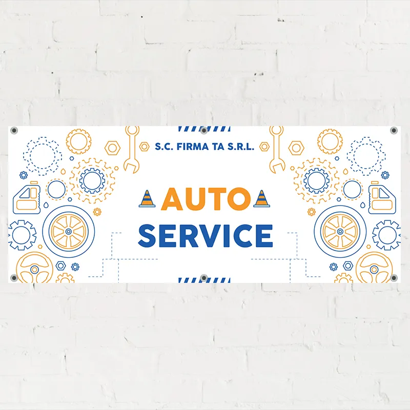 Banner Service Auto - Model 2