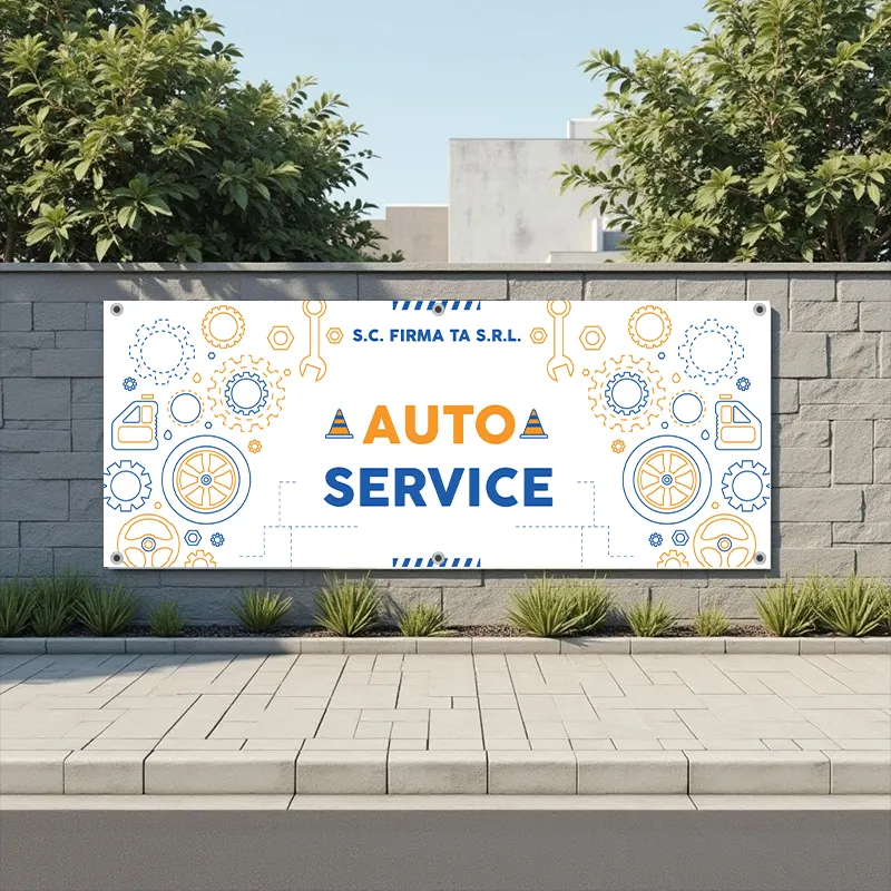Banner Service Auto - Model 2 - imagine 5