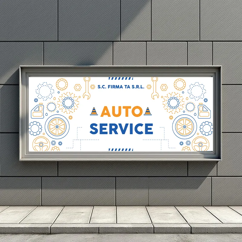 Banner Service Auto - Model 2 - imagine 4