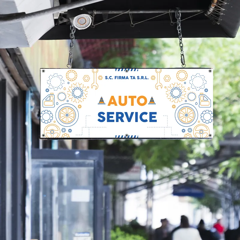 Banner Service Auto - Model 2 - imagine 3