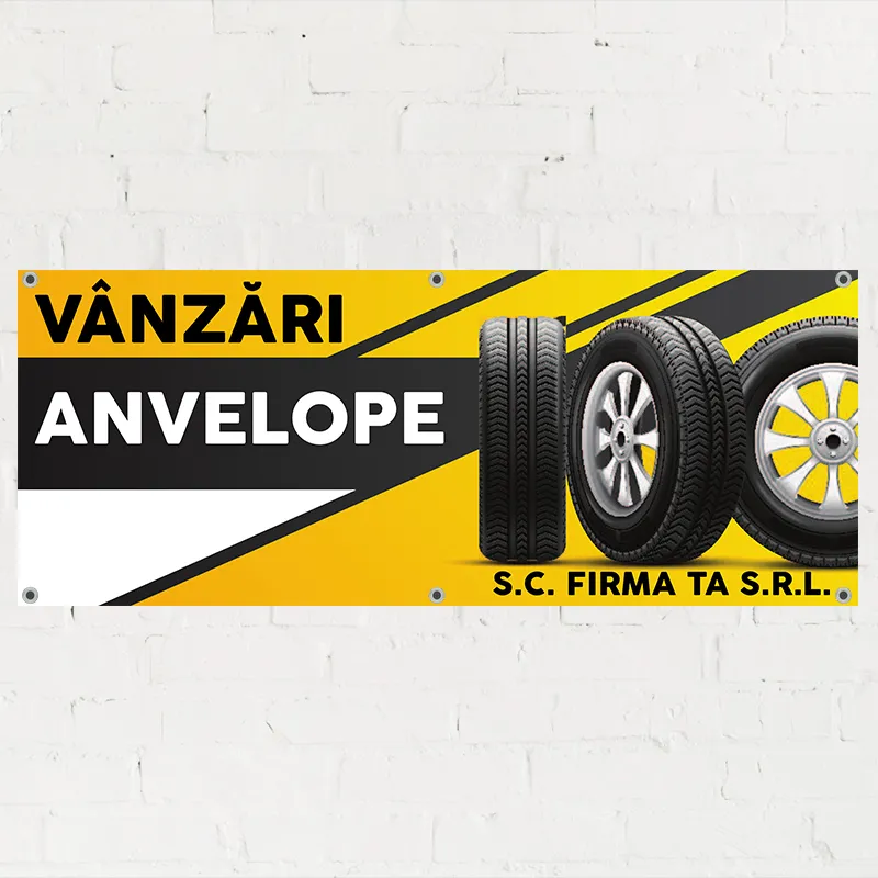 Banner Service Auto - Model 3