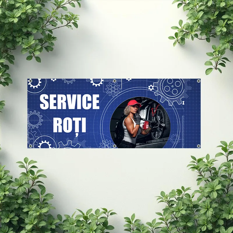 Banner Service Auto - Model 8