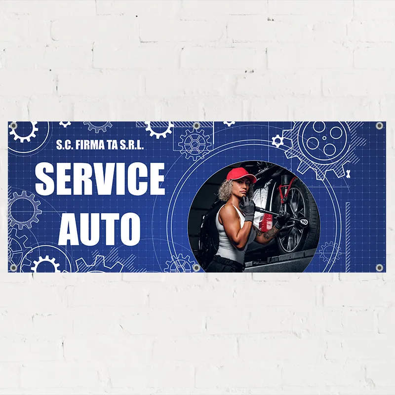 Banner Service Auto - Model 9