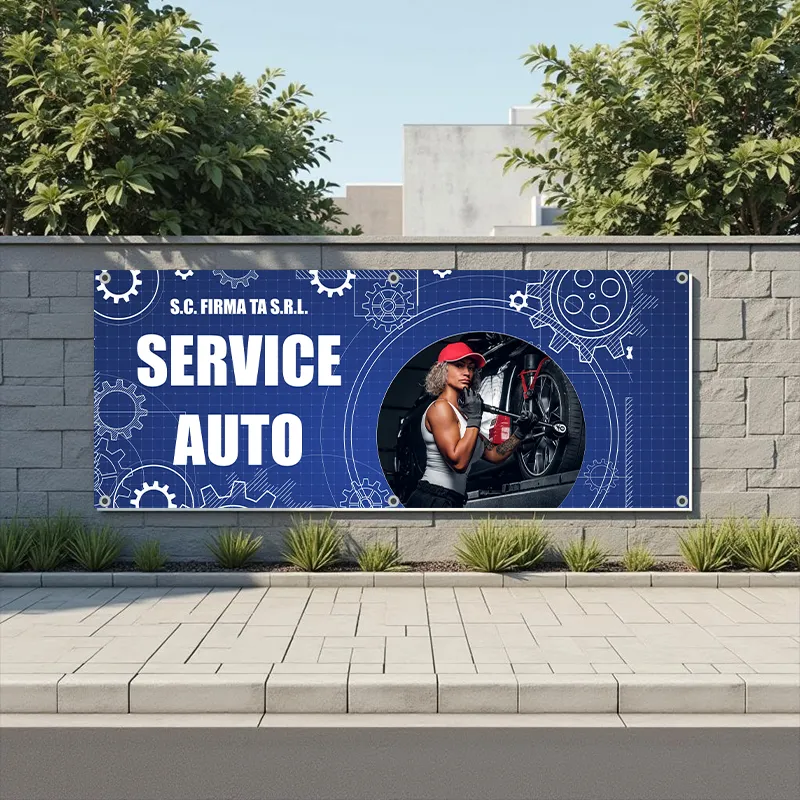 Banner Service Auto - Model 9 - imagine 5