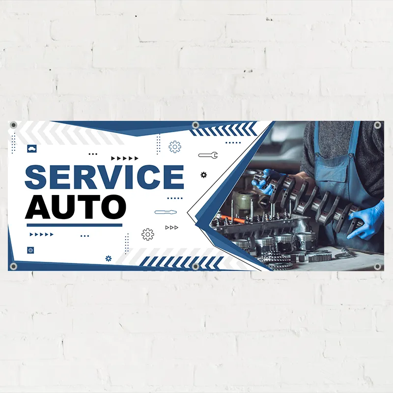 Banner Service Auto - Model 10
