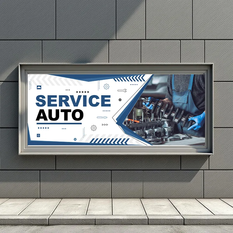 Banner Service Auto - Model 10 - imagine 4