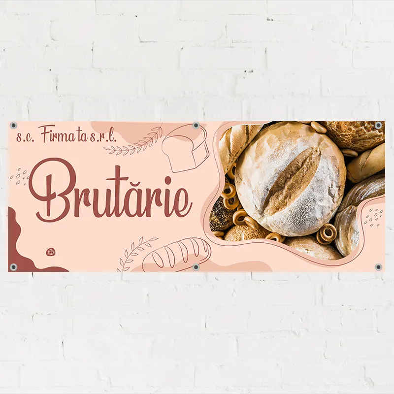 Banner Brutărie - Model 2