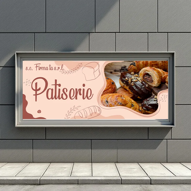 Banner Patiserie - Model 1 - imagine 4