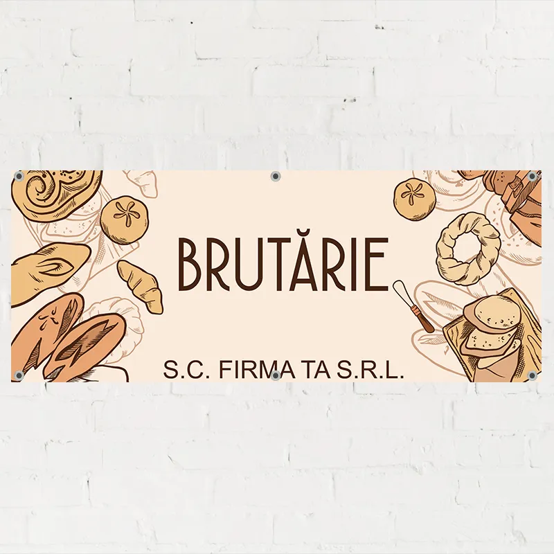 Banner Brutărie - Model 5