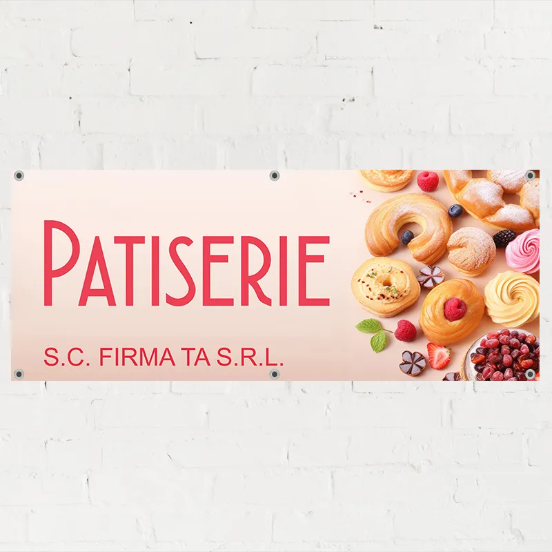 Banner Patiserie - Model 5