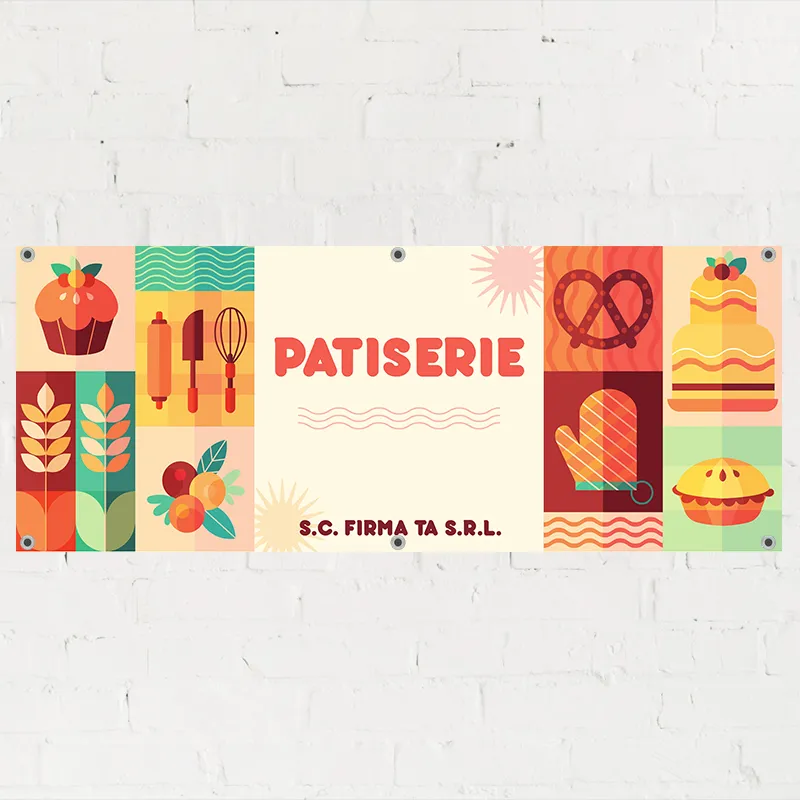 Banner Patiserie - Model 6