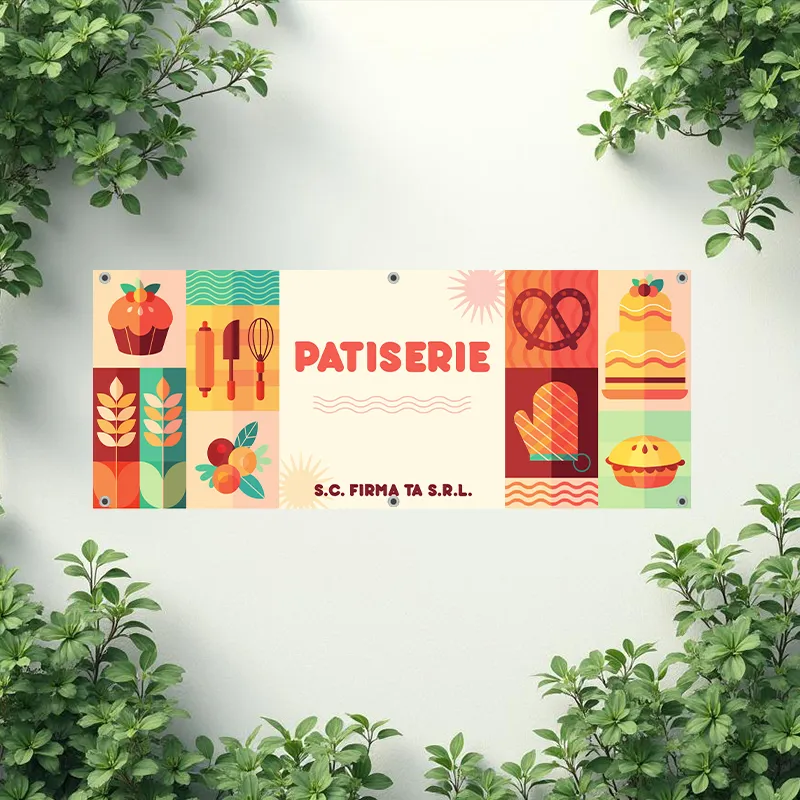 Banner Patiserie - Model 6 - imagine 6