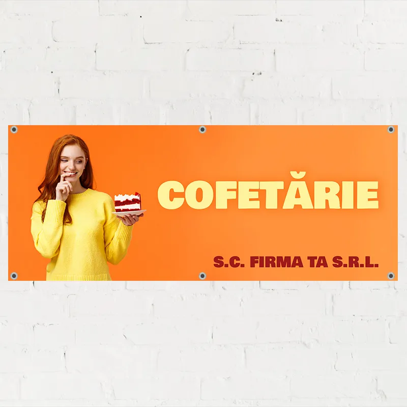 Banner Cofetărie - Model 1