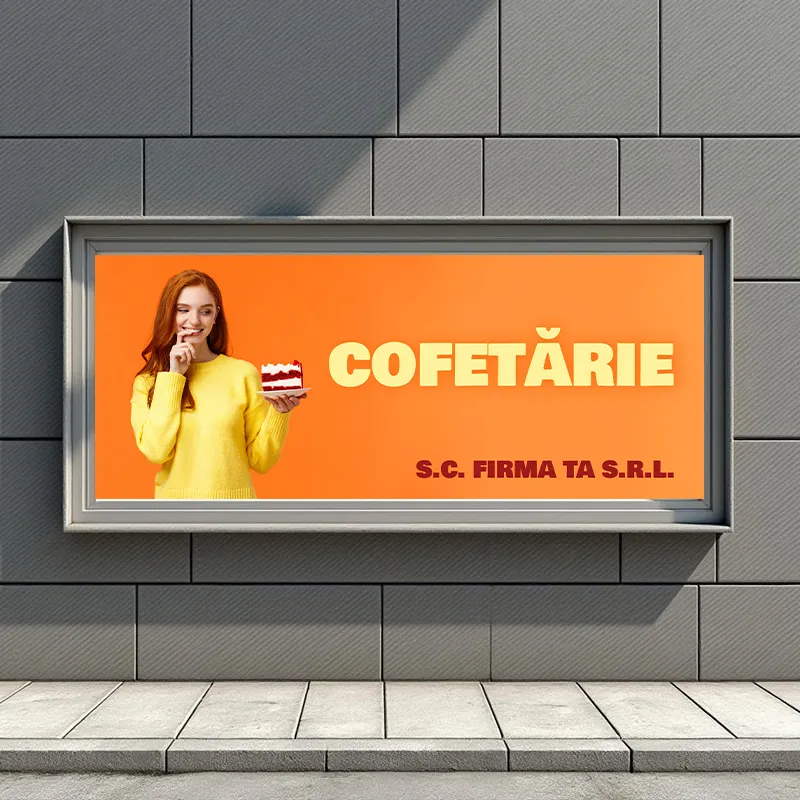 Banner Cofetărie - Model 1 - imagine 4