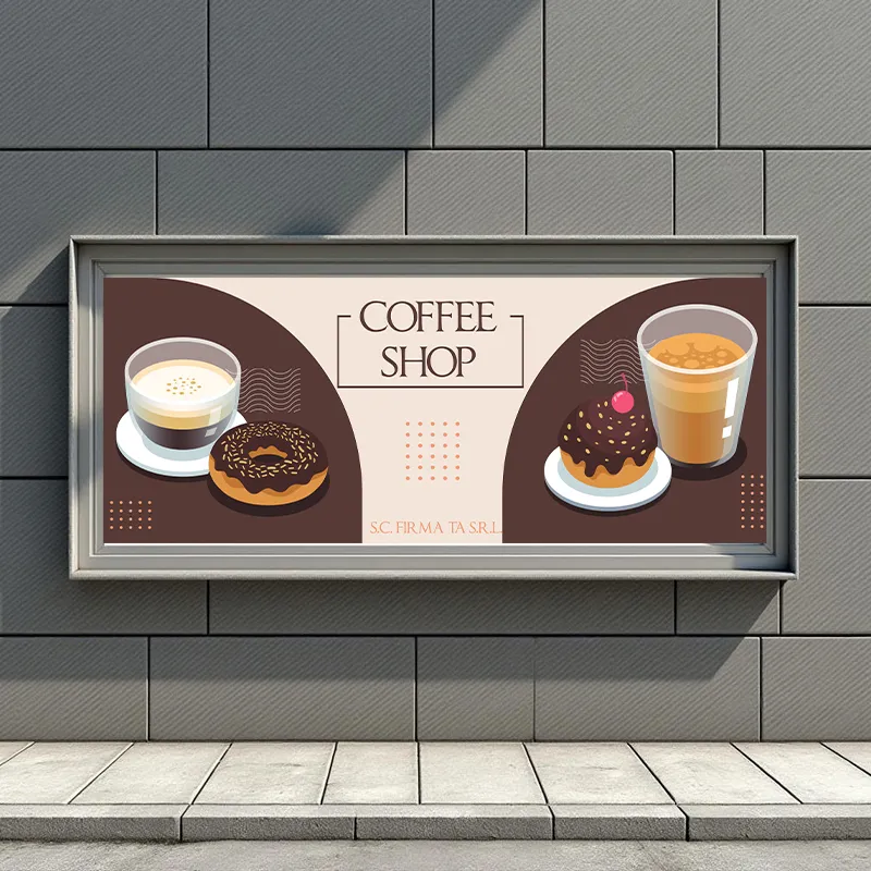 Banner Cofetărie - Model 5 - imagine 4
