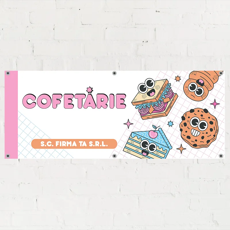 Banner Cofetărie - Model 8