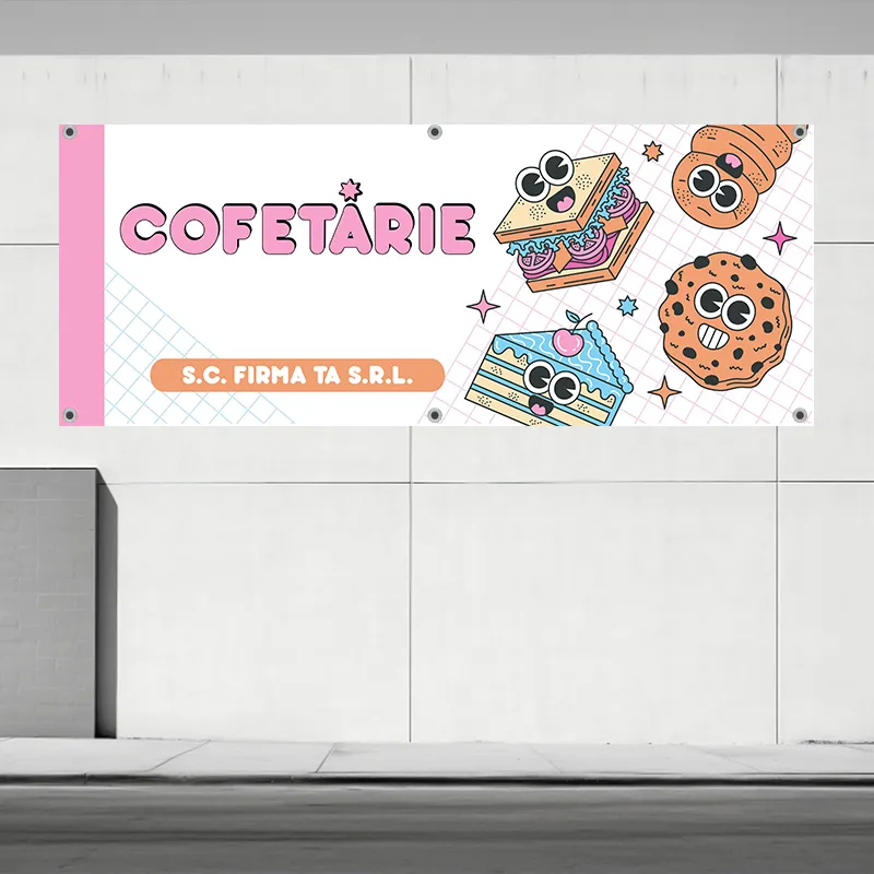 Banner Cofetărie - Model 8 - imagine 7