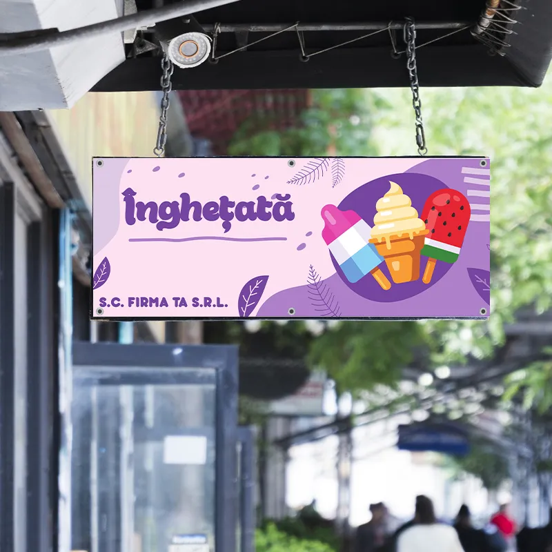 Banner Cofetărie - Model 9 - imagine 3