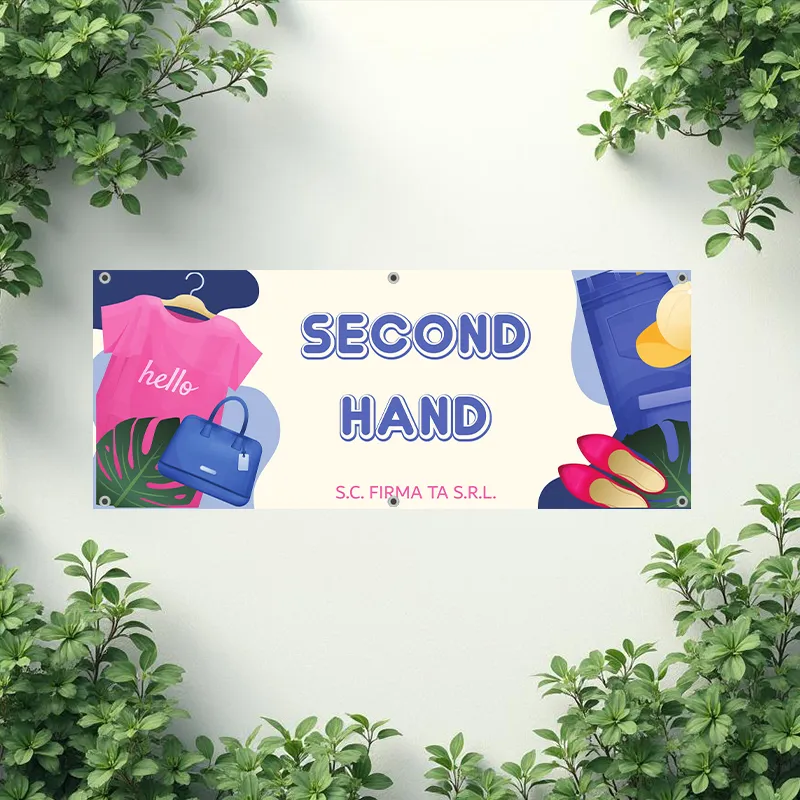 Banner Second Hand - Model 1 - imagine 6