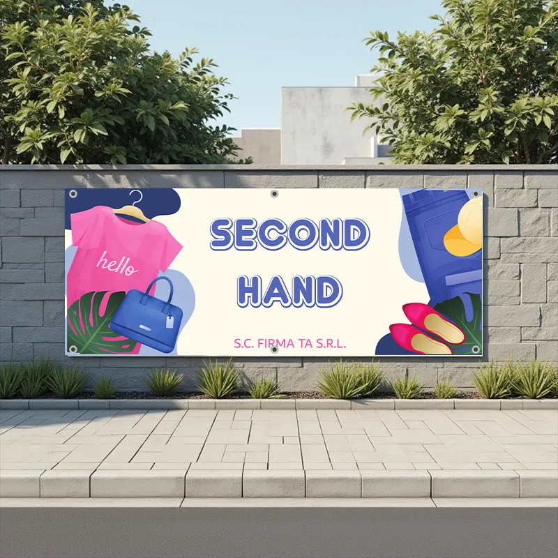 Banner Second Hand - Model 1 - imagine 5