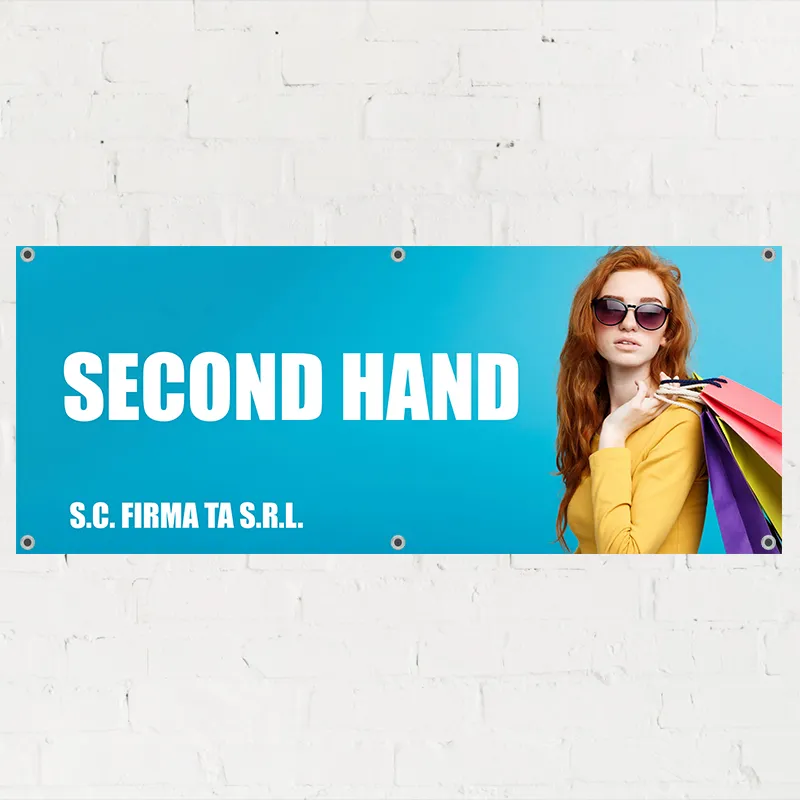 Banner Second Hand - Model 2