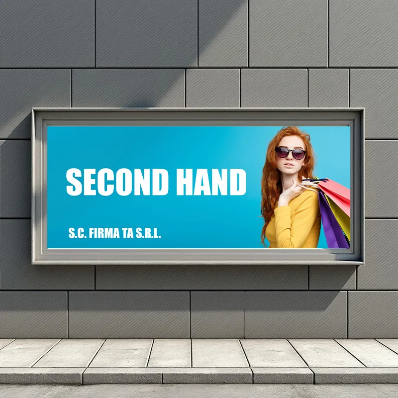 Banner Second Hand - Model 2 - imagine 4