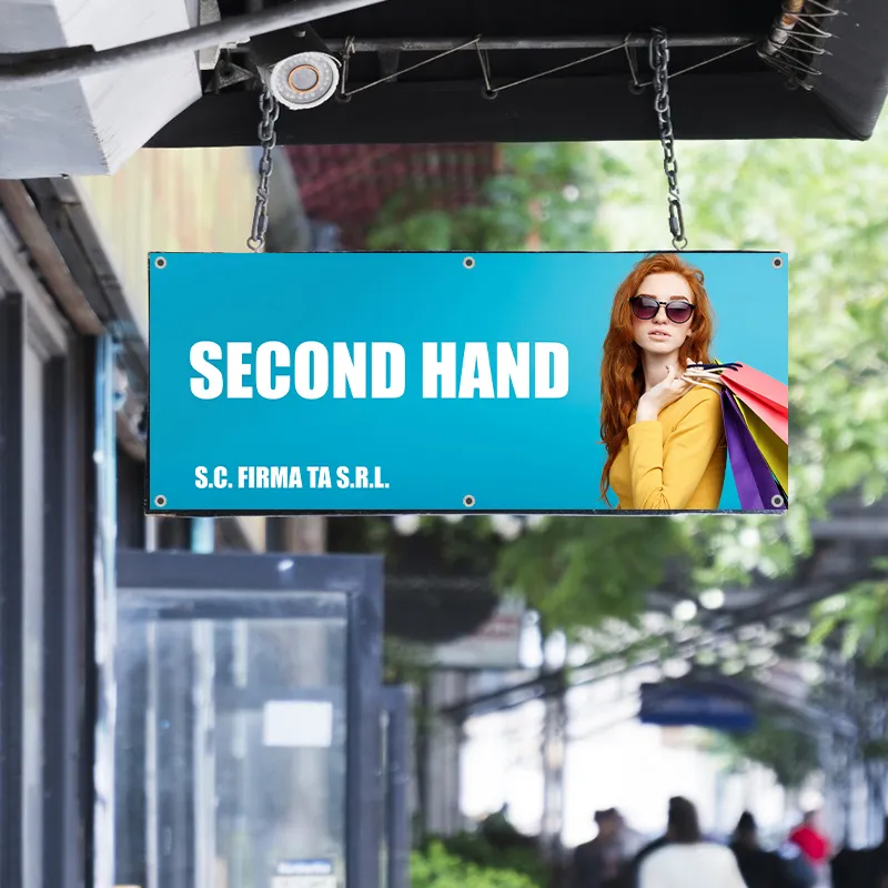 Banner Second Hand - Model 2 - imagine 3