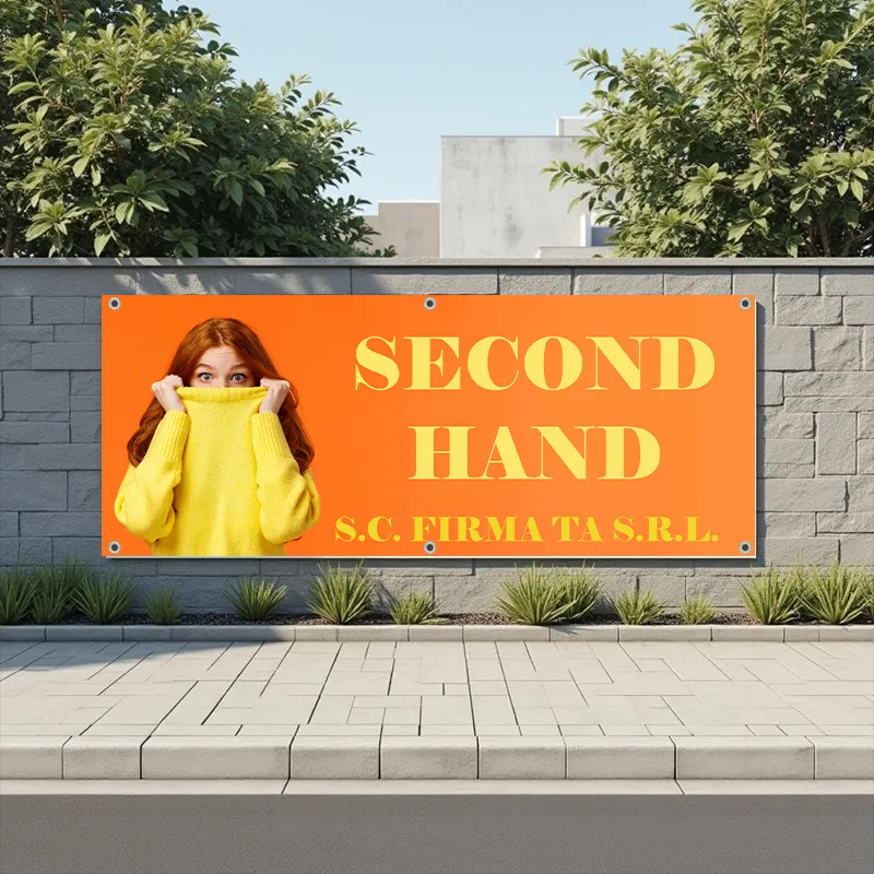 Banner Second Hand - Model 3 - imagine 5
