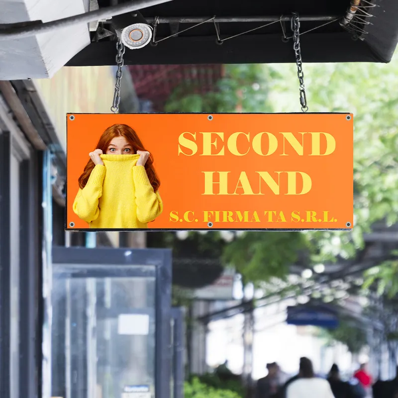 Banner Second Hand - Model 3 - imagine 3
