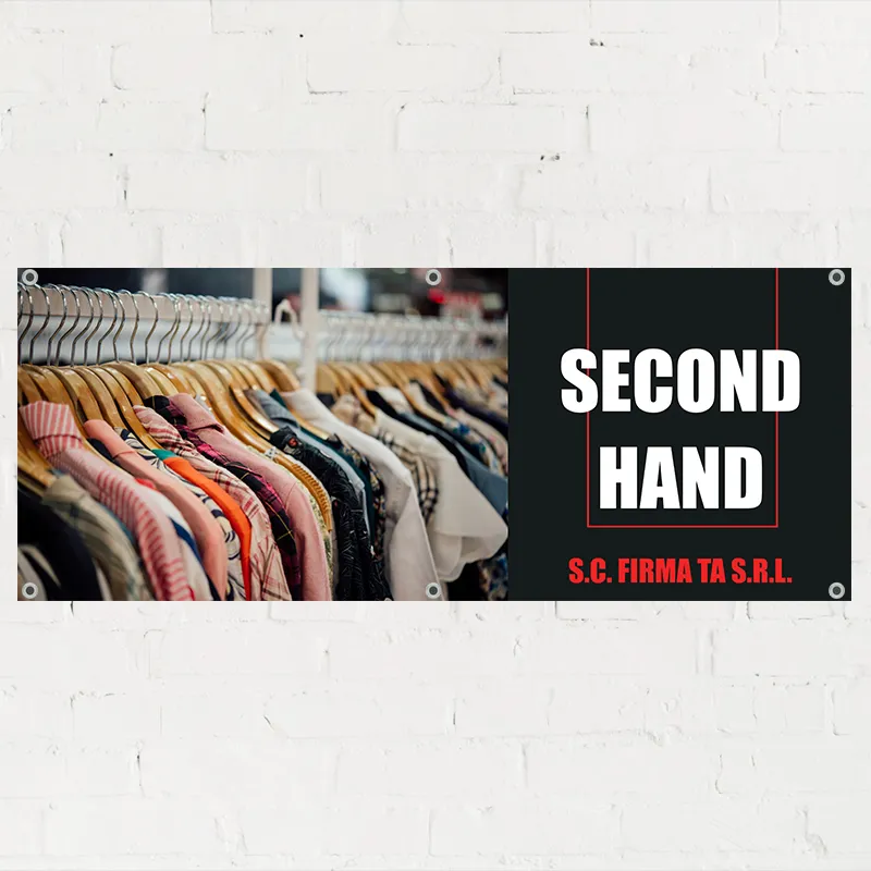 Banner Second Hand - Model 4