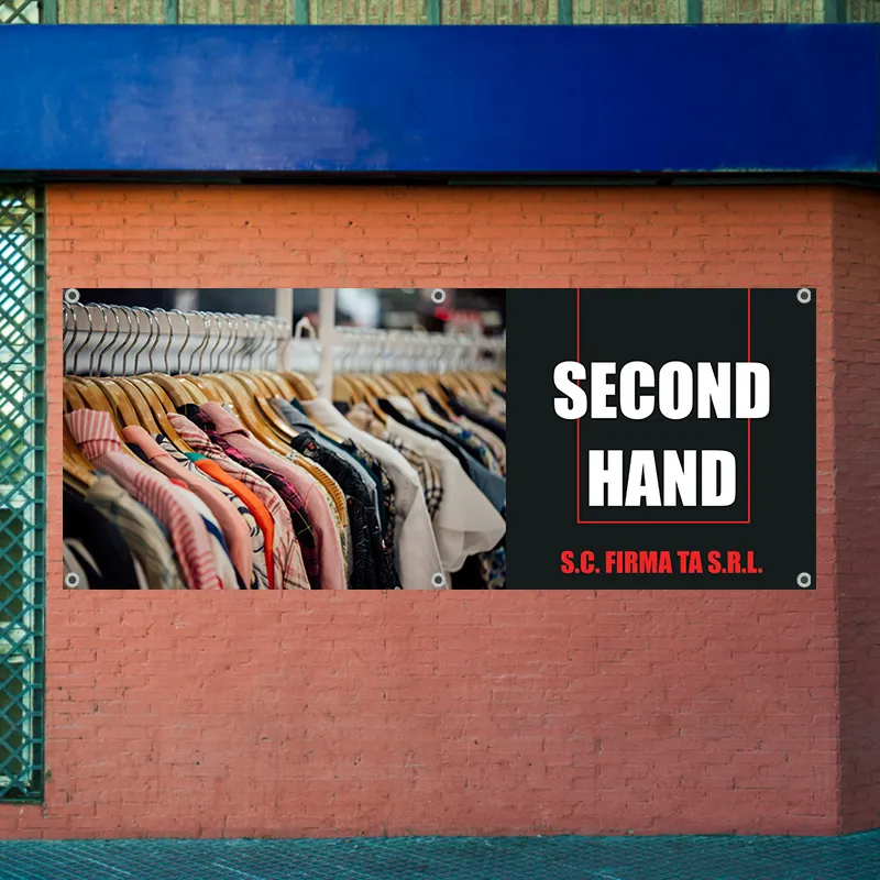 Banner Second Hand - Model 4 - imagine 2