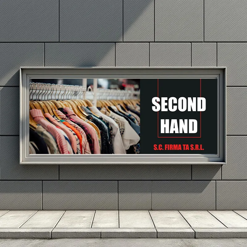 Banner Second Hand - Model 4 - imagine 4