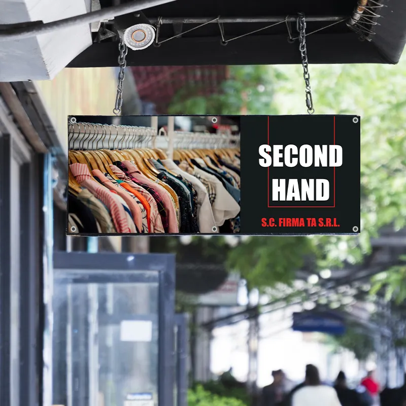 Banner Second Hand - Model 4 - imagine 3