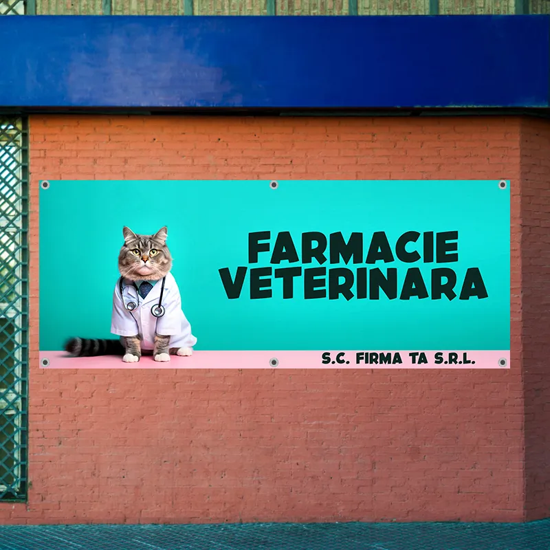 Banner Farmacie Veterinară - Model 1 - imagine 2