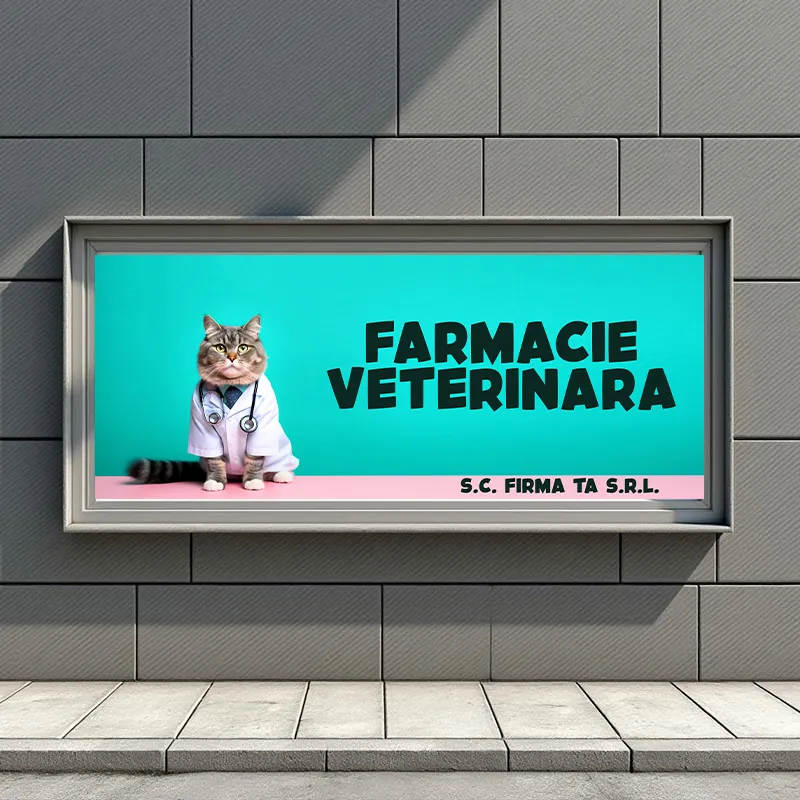 Banner Farmacie Veterinară - Model 1 - imagine 4