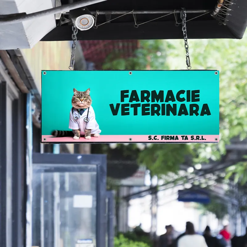 Banner Farmacie Veterinară - Model 1 - imagine 3