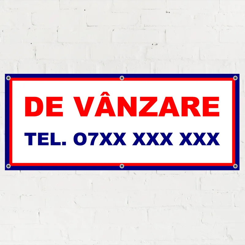 Banner Vânzare/închiriere - Model 1