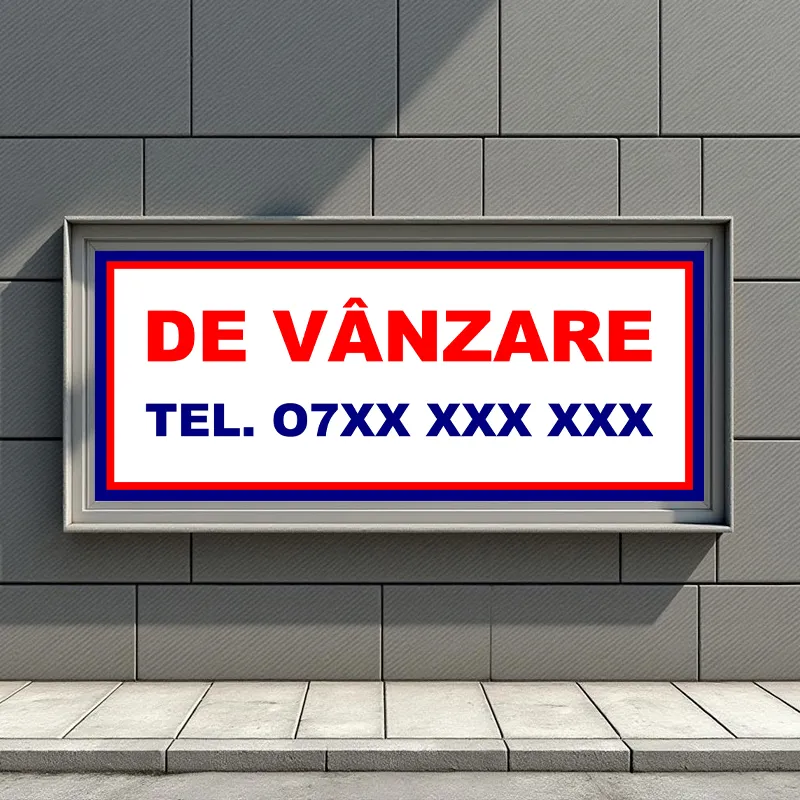 Banner Vânzare/închiriere - Model 1 - imagine 4