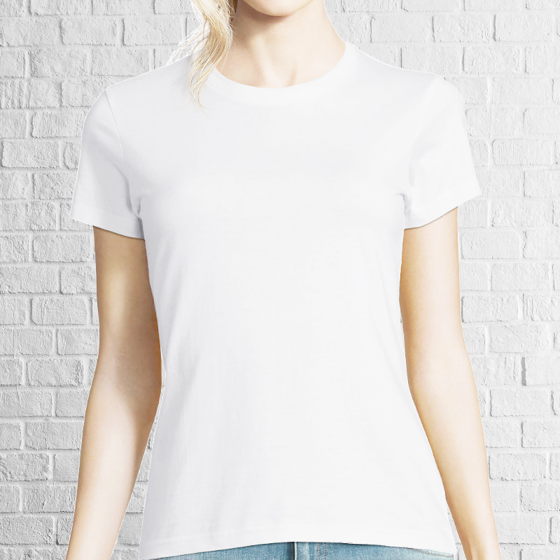 Tricou personalizat de damă alb