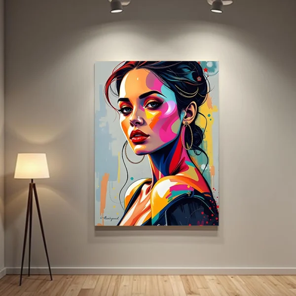 Tablou portret modern