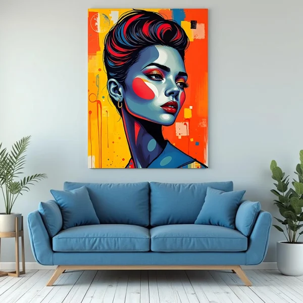 Tablou portret modern